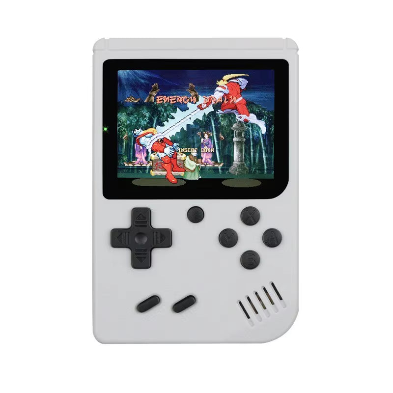 Handheld Game Console Built-In 400 Retro Games with Portable Case 3.0 LCD Screen Video Game Player AV Output Kids Christmas Gift