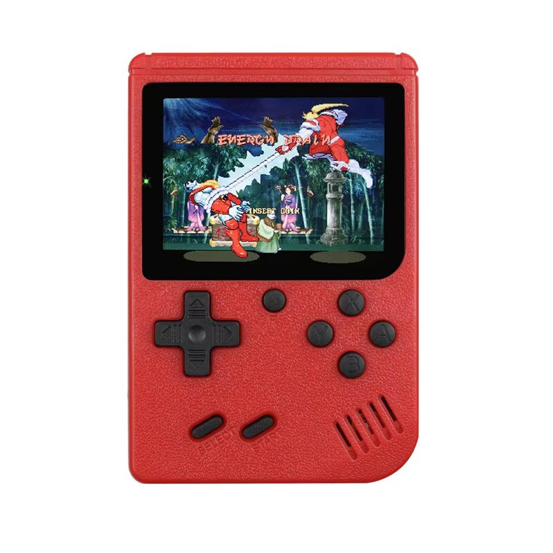 Handheld Game Console Built-In 400 Retro Games with Portable Case 3.0 LCD Screen Video Game Player AV Output Kids Christmas Gift