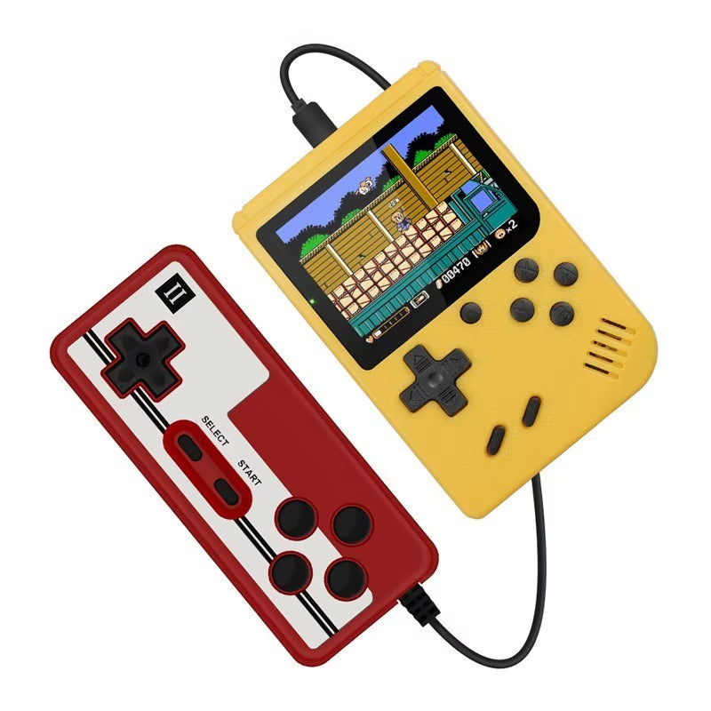 Handheld Game Console Built-In 400 Retro Games with Portable Case 3.0 LCD Screen Video Game Player AV Output Kids Christmas Gift