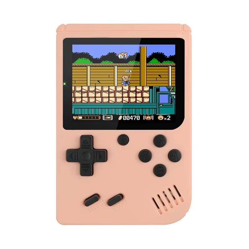 Handheld Game Console Built-In 400 Retro Games with Portable Case 3.0 LCD Screen Video Game Player AV Output Kids Christmas Gift
