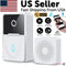 Wireless Video Security Smart Doorbell Intercom - Wifi Camera Door Bell Chime Ring