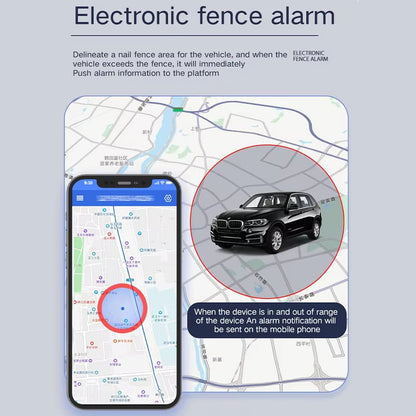 Compact GPS Locator GF-07 - Easy Installation & Precise Tracking for Vehicles